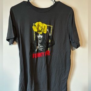 Funny Girl Broadway. Size L gray t-shirt